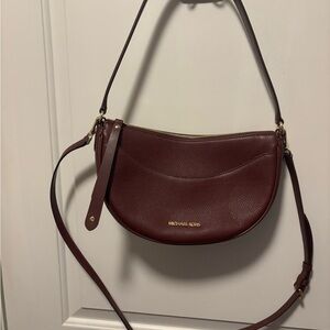 Michael Kors Brown Crossbody Bag with Adjustable Strap